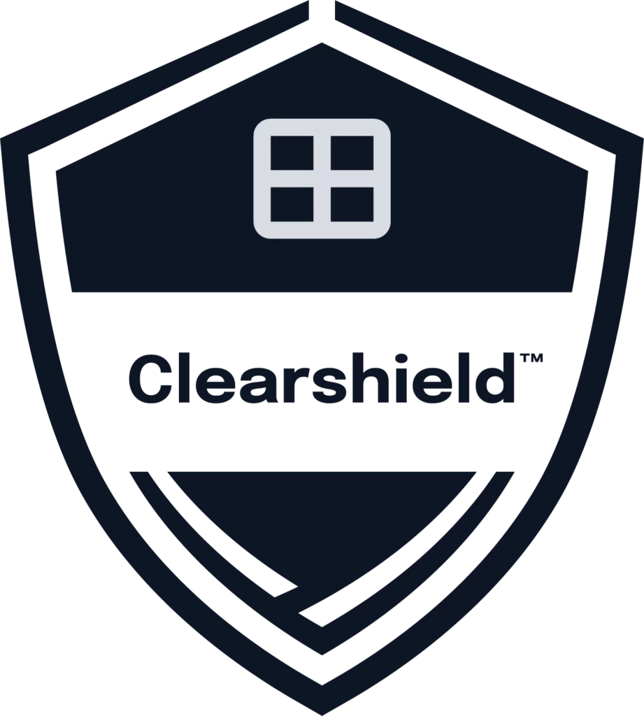 Aluminiumfönster-sköld för Clearshield