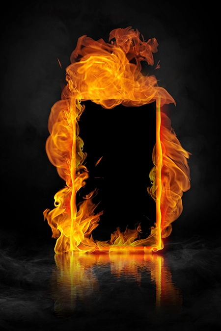 Hansen Millennium - Glasparti - Glasfasa - fönster aluminium - brandklassning EI60